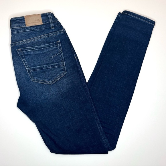 BKE Women's Stella Mid Rise Slim fit Skinny Jeans Size- 25 X 31 1/2 - Picture 9 of 12
